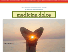 Tablet Screenshot of medicinadolce.it